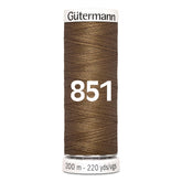 Gütermann garen | 200m | 851 donker mosterd naaigaren GM - 200 - 851 - DONKER - MOSTER 4008015034269